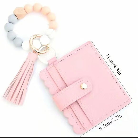 Wristlet Wallet Bracelet Keychain - Picture 4 of 5